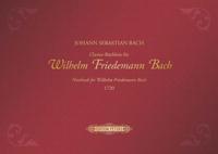 Notebook for Wilhelm Friedemann Bach 1720 (Piano)