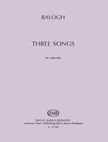 Three Songs for Solo Viola