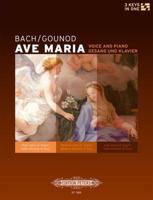 Ave Maria for Voice and Piano (Vn. Ad Lib.) (3 Keys in One -- High/Med./Low Voice)
