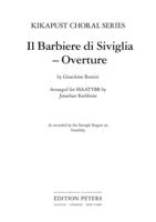 Overture to Rossini's Il Barbiere Di Siviglia (Arranged for Ssaattbb Choir)
