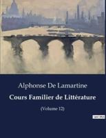 Cours Familier De Littérature