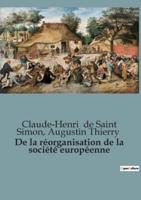 De La Réorganisation De La Société Européenne