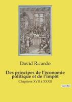 Des Principes De L'économie Politique Et De L'impôt