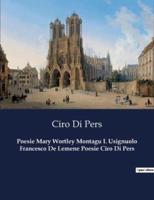 Poesie Mary Wortley Montagu L Usignuolo Francesco De Lemene Poesie Ciro Di Pers