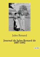 Journal De Jules Renard De 1887-1892