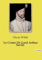 Le Crime De Lord Arthur Savile