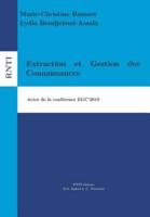 Extraction et Gestion des Connaissances:Actes de la conférence EGC'2019