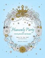 Heavenly Party Coloring Book for Left-Handed