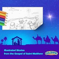 Illustrated Stories from the Gospel of Saint Matthew. Coloring Book.