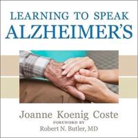 Learning to Speak Alzheimer's