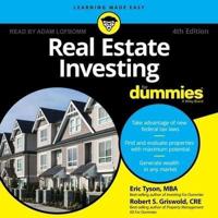 Real Estate Investing for Dummies Lib/E