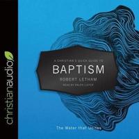 Christian's Quick Guide to Baptism