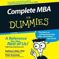 Complete MBA for Dummies Lib/E