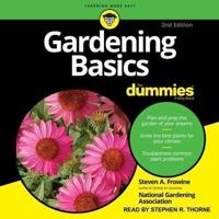 Gardening Basics for Dummies Lib/E