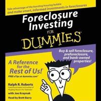 Foreclosure Investing for Dummies Lib/E