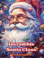 Incredible Santa Claus - Christmas Coloring Book - Charming Winter and Santa Claus Illustrations to Enjoy