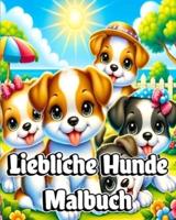 Liebliche Hunde Malbuch