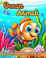 Ocean Animals Coloring Book for Kids