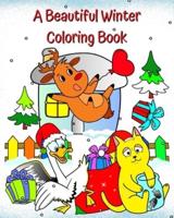 A Beautiful Winter Coloring Book