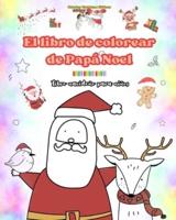 El Libro De Colorear De Papá Noel