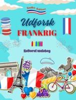 Udforsk Frankrig - Kulturel Malebog - Kreativt Design Af Franske Symboler