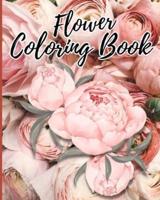 Flower Coloring Book for Kids Ages 8-12