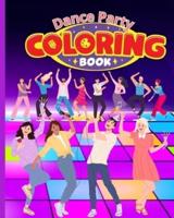 Dance Party Coloring Book