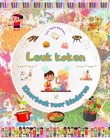 Leuk Koken - Kleurboek Voor Kinderen - Creatieve En Vrolijke Illustraties Om De Liefde Voor Koken Aan Te Moedigen