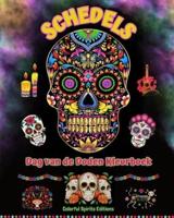Schedels - Dag Van De Doden Kleurboek - Verbazingwekkende Mandala- En Bloempatronen Voor Tieners En Volwassenen