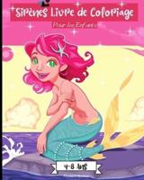 Livre De Coloriage Des Sirènes Pour Les Enfants De 4 À 8 Ans