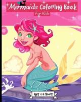 Mermaids Coloring Book for Kids Ages 2-6