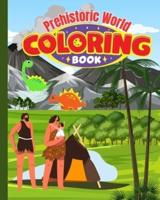 Prehistoric World Coloring Book For Kids