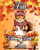 Fall Coloring Book for Adults