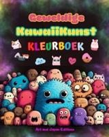 Geweldige Kawaiikunst - Kleurboek - Schattige En Leuke Kawaii-Ontwerpen Voor Alle Leeftijden