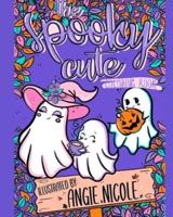 The Spooky Cute Coloring Book