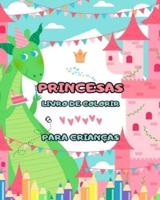 Livro De Colorir Princesas