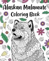 Alaskan Malamute Coloring Book