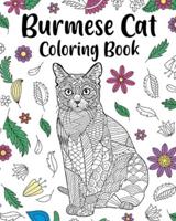 Burmese Cat Coloring Book