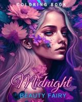 Midnight Beauty Fairy Coloring Book