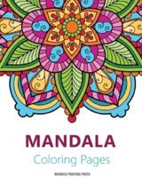 Libro De Mandalas Para Colorear Para Adultos