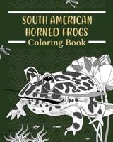 South American Horned Frogs Coloring Book