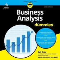 Business Analysis for Dummies, 2nd Edition