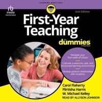 First-year Teaching for Dummies