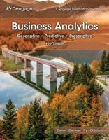 Business Analytics, International Student Edition
