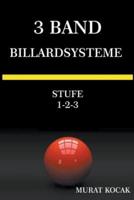 3 Band Billardsysteme - Stufe 1-2-3