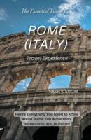 Rome Italy Travel Guide 2023