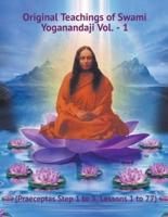 Original Teachings of Swami Yoganandaji Vol. - 1