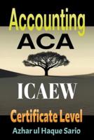 ICAEW ACA Accounting