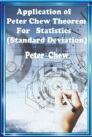 Application of Peter Chew Theorem For Statistics (Standard Deviation)