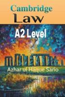 Cambridge Law A2 Level